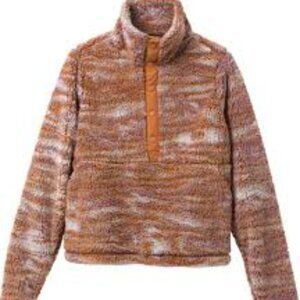 prAna Polar Escape Snap Up Women's Long Sleeve Shirt, Musk Travertine, Medium